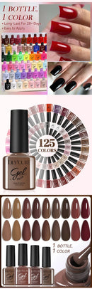 LILYCUTE 10Pcs/set Gel Unha Polonês