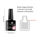 Conjunto de esmaltes em gel  UV. Kit com 07 pçs