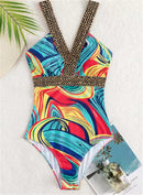Maiô estampado swinsuit