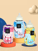 Aquecedor portátil  para mamadeiras USB