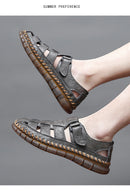 Sapatos de couro artesanais para homens
