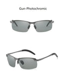Óculos fotocromático masculino Night Vision. visão diurna e noturna, óculos UV400, condução e pesca