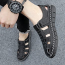 Sapatos de couro artesanais para homens