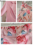 Conjunto feminino verão 2025 Blazer e short curto mais cinto