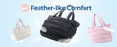 BAGSMART, Bolsa feminina Puffy. Ideal para o dia a dia.