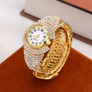 Relógio Feminino cravejado Diamond Gold