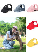 Chapéu ajustável para cães.