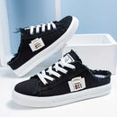 Moda feminina Tênis baixo Casual Lace Up  Antiderrapante