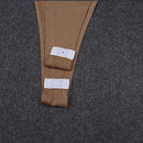 Bodysuit de malha sem mangas