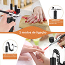 Airbrush para unhas portátil