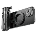 Tripé magnético para selfies com suporte extensível para celular MagSafe iPhone 16 15 14 13 12 XIAOMI SAMSUNG