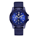 Relógio masculino Kegllet com pulseira de tecido