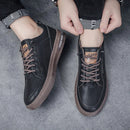Sapatos de couro masculinos