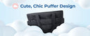 BAGSMART, Bolsa feminina Puffy. Ideal para o dia a dia.