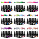 Conjunto de esmaltes em gel  UV. Kit com 07 pçs