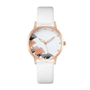 Relógio feminino casual com estampa