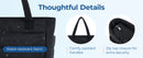 BAGSMART, Bolsa feminina Puffy. Ideal para o dia a dia.