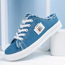 Moda feminina Tênis baixo Casual Lace Up  Antiderrapante
