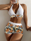 Conjunto biquíni estampado floral