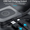 Carregador sem fio wireless para iPhone 15 14 13 12 , 4 em 1