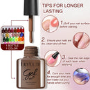 LILYCUTE 10Pcs/set Gel Unha Polonês
