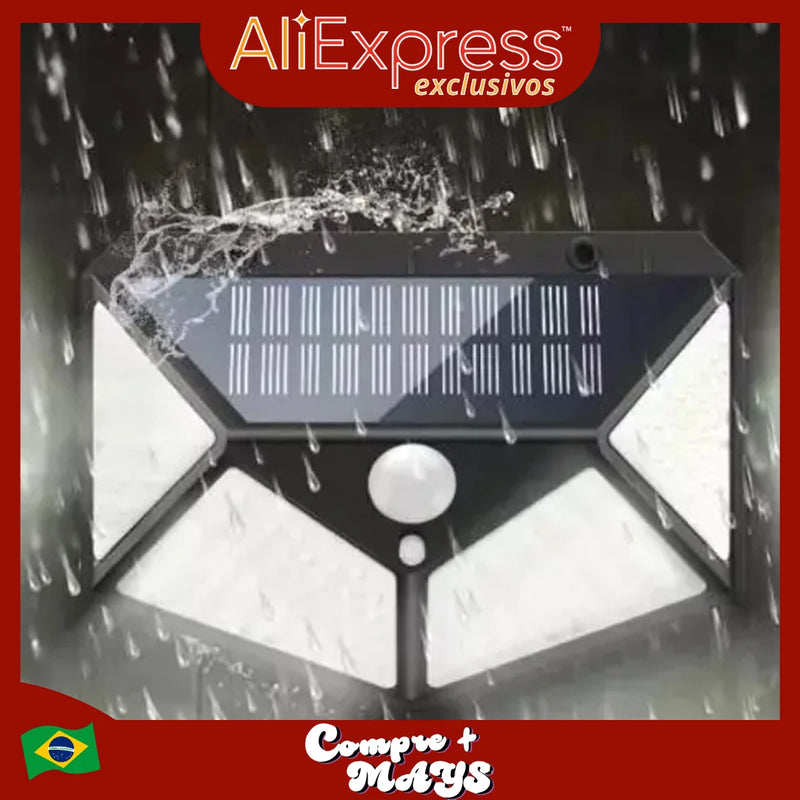 LUMINÁRIA SOLAR PARA ÁREA EXTERNA - OPORTUNIDADE ÚNICA, COMPRE 1 E LEVE 3!!!