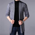 Cardigan masculino alongado