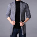 Cardigan masculino alongado