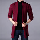 Cardigan masculino alongado