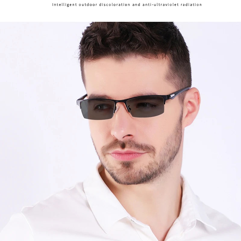 Óculos de leitura progressivos fotocromáticos  Titanium