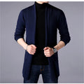 Cardigan masculino alongado