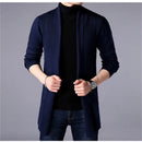 Cardigan masculino alongado