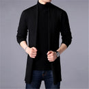 Cardigan masculino alongado
