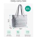 BAGSMART, Bolsa feminina Puffy. Ideal para o dia a dia.