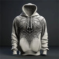 Moletons de Moda Masculina com padrão Spiderman 3D