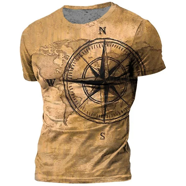 Camisa vintage para homens T-Shirt