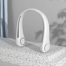 Rechargeable Electric Fan Digital Display Hanging Neck Fan Bladeless Design Electric Fan Bladeless Neckband Fan USB Rechargeable
