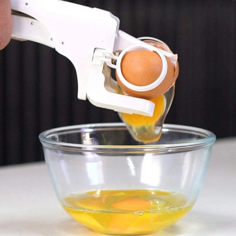 Egg Shell Cracker Handheld Plastic Egg Breaker Egg Opener Creative Egg Separator  Kitchen Gadget Tool