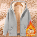 Casaco feminino Oversized com capuz