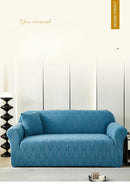 Capa para sofá de 1/2/3/4 lugares em jacquard.