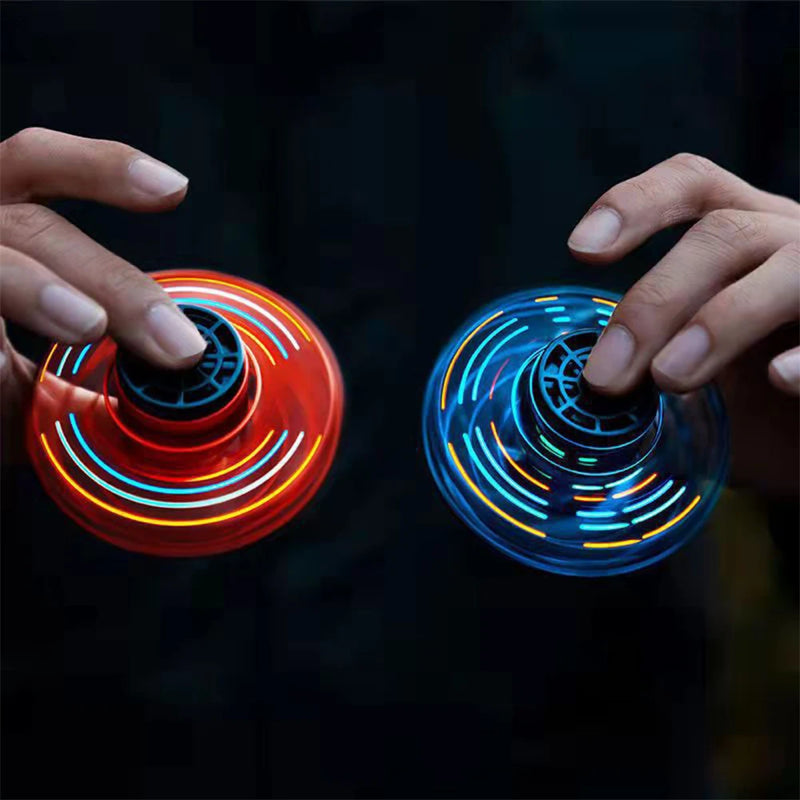 Mini drone Spinner Flying. Diversão para a garotada.