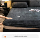 Lençol de pelúcia , capa de colchão elástica