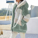Jaqueta feminina Oversized com capuz