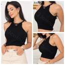 Kit 3 peças Regata Alça Fina ,Decote Blusa sem ombros