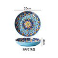 Conjunto de Louças de Cerâmica — Pratos, Tigelas, Bowls e Colher
