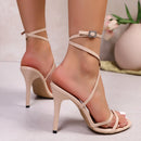 Sandálias de salto feminino