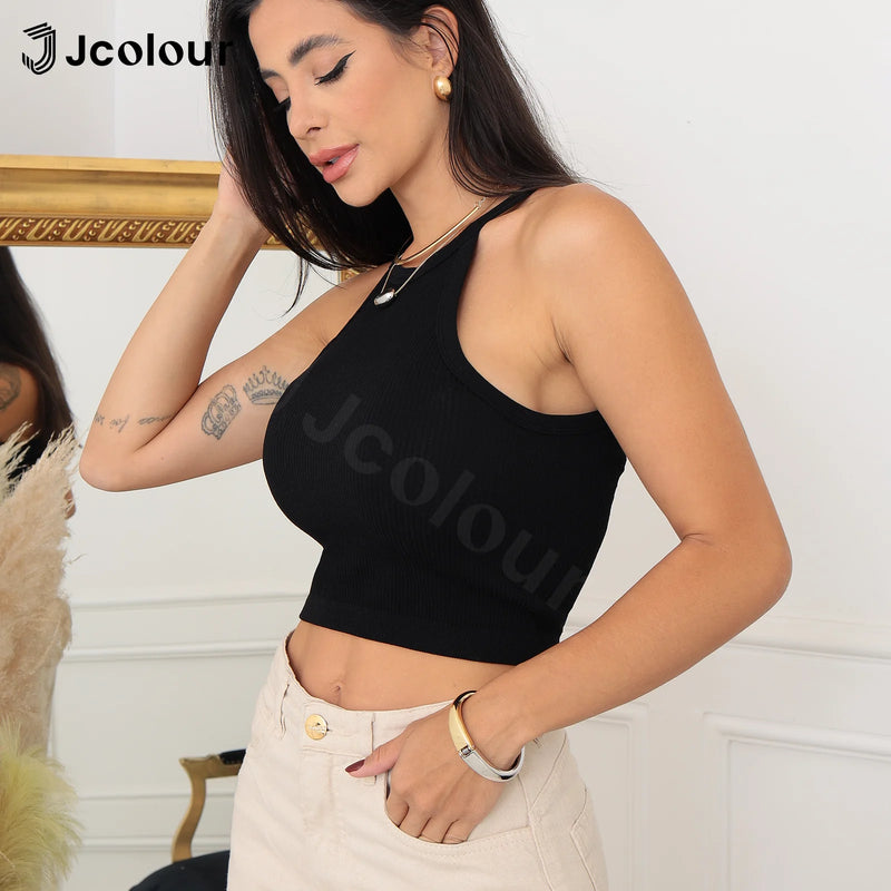 Kit 3 peças Regata Alça Fina ,Decote Blusa sem ombros