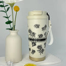 Caneca térmica de aço inoxidável com impressão 5D