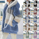 Jaqueta feminina Oversized com capuz
