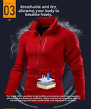 Jaqueta Feminina Fleece Espessada com Capuz | Outono Inverno
